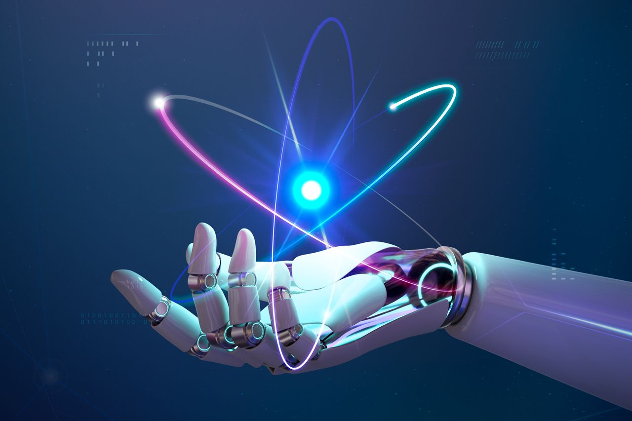 Robotic hand with AI orbital technology